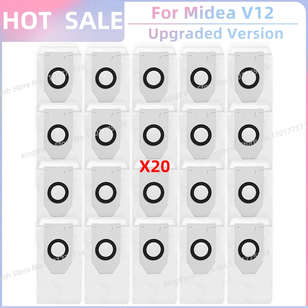 Wischtücher Ersatzteile Für Eureka J12 Ultra & Midea V12 Saugroboter - 4 Stück Mikrofaser