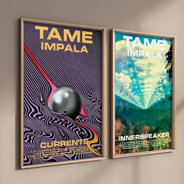 Tame Impala Original 10” + Signed poster Tame Impala