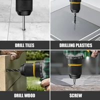 Perceuse à percussion électrique sans balais, couple 55N.M 10MM 23 + 1, mandrin à cliquet en métal, perceuse sans fil, tournevis électrique, outils électriques de bricolage 3
