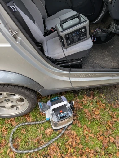 ALLPOWERS Portable Power Station R600, 299Wh LiFeP04 Battery with 2x 600W (1200W Surge) AC Outlets for Outdoor Camping RV Home photo review