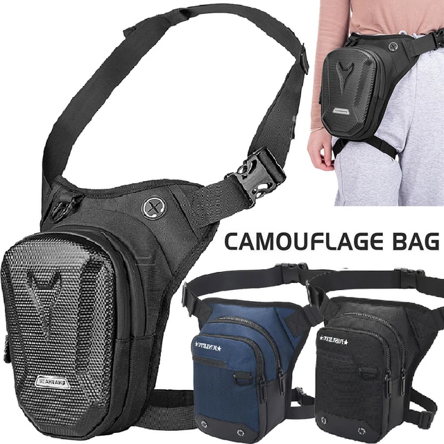 Men Tactical Military Drop Leg Bag Thigh Fanny Pack Travel Waist Belt Bag  Pouch | eBay