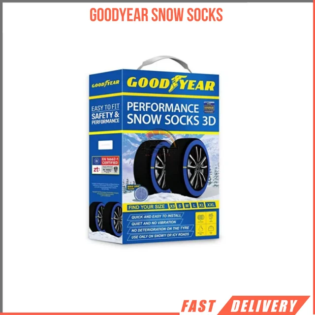 Chaussettes de neige pour Goodyear X-Small Medium X-Large XX-Large, haute  qualité, haute satisfaction