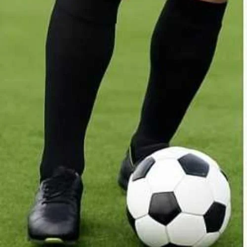 Meia Masculina Meião de Futebol Cano Longo Canelado No punho Calcanhar Atoalhado Pé