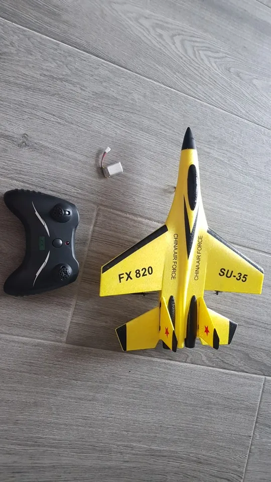 Attachment image review on RC Foam Aircraft SU-35 Plane 2.4G Radio Control