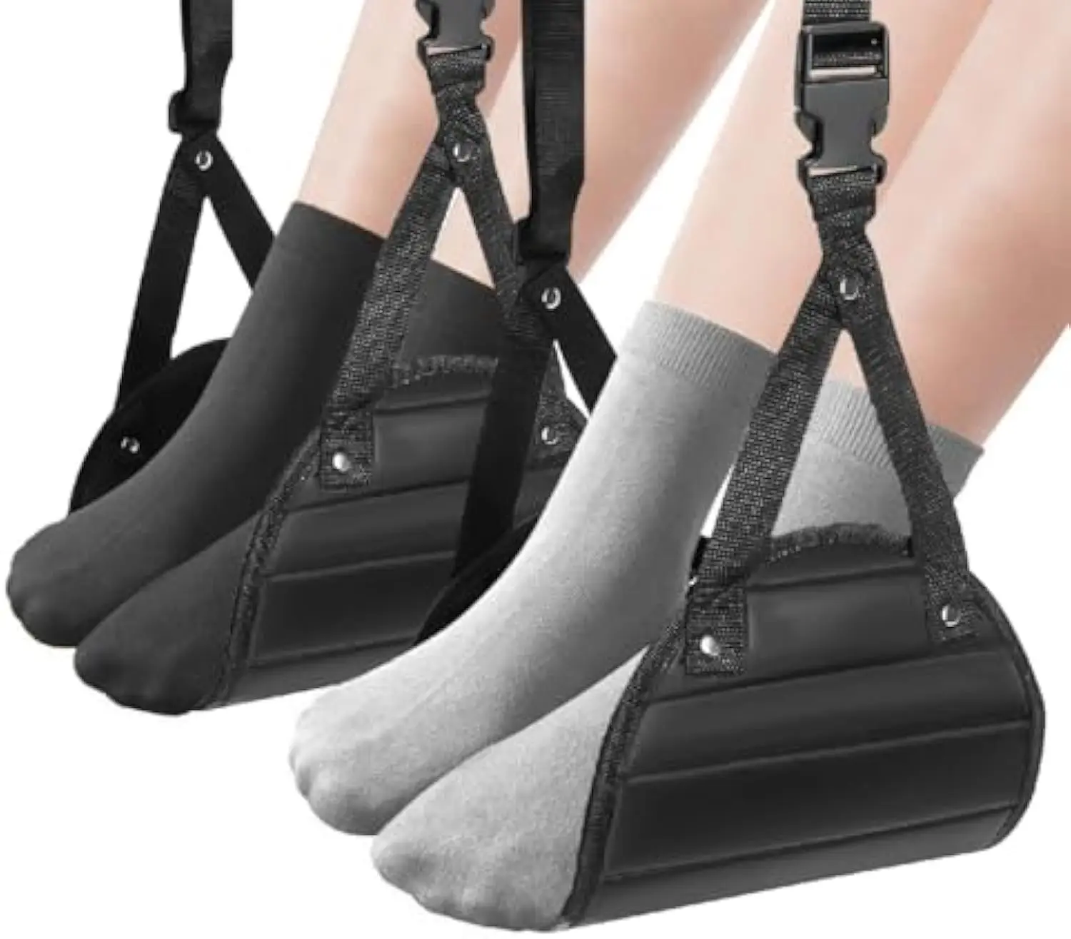 Airplane Footrest Travel Hammock Office Hammock with Airplane and High-speed Rail Footrest Hammock Foot Stepping Travel Artifact 4
