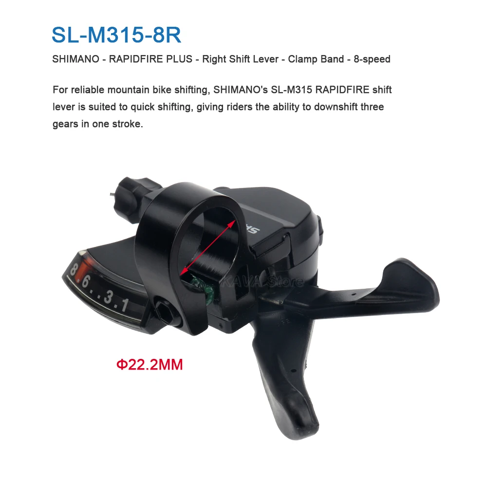 Shimano Acera Altus M360 24S Gruppe 3x8 Gang M315 Shifter M310 Schaltwerk HG31-8 Kassette 8S K7 HG70 HG41Kette 112 Links – Detail 6