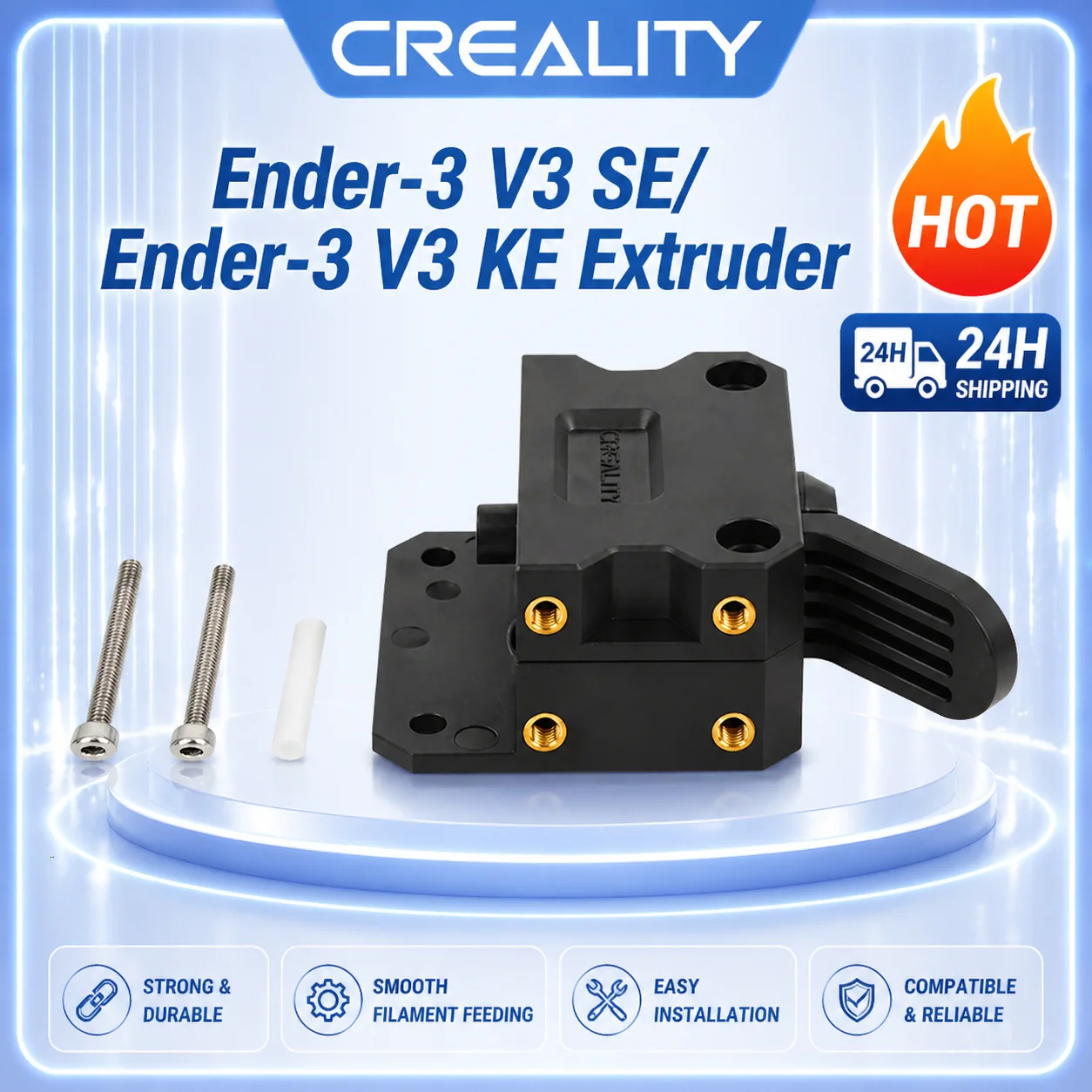 Creality Ender 3 V3 SE/KE Extrusionsmechanismus-Kit Direkter Extruder für Ender-3 S1/Ender-5 S1/Ender-3 V3 SE/V3 KE 3D-Drucker-Ersatzteil