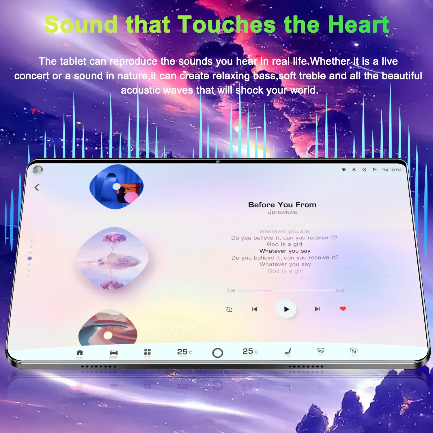 2026 Original Tablet 10.36 inch 20000mah Android 13 Global 16GB 1TB 5G Dual SIM WIFI 14 Core HD Full Screen Network Global GPS