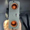 5 Speed 12000mAh Waist Fan, Multi-mode Flashlight Light Include SOS, 5V/2A Output & Input Charging for Phones Tablets Power Bank 5
