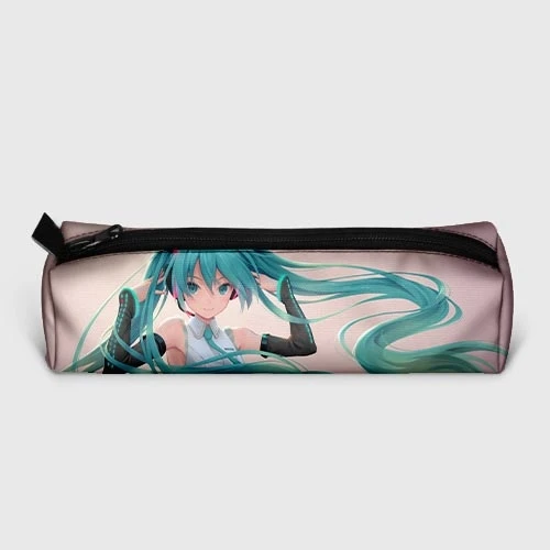 New Hatsune Miku Kawaii Pencil Pouch Cute Students School Supplies Giveaway  Badge Anime Pencil Bag Stationery Pencil Cases Gifts - AliExpress