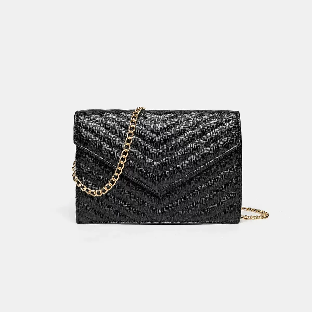 Bolso De Hombro De Moda A Rayas, Bolso Bandolera Sencillo #757