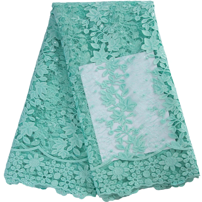 

African Tulle Sequins Lace Fabrics 2022 High Quality Lace Material French Mesh Lace Fabric For Elegnt Party Dresses F3136