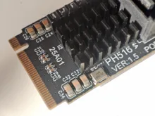 M.2 Naar SATA3.0, Uitbreidingskaart, 6 Poorten SATA 3.0-controller PCIe- uitbreidingskaart voor ASM1166-chip, Adapterkaart PCIE3.0 X2 16Gbps, SATA3.0 6Gbps X 5 Ondersteuning voor 6 SATA-apparaten