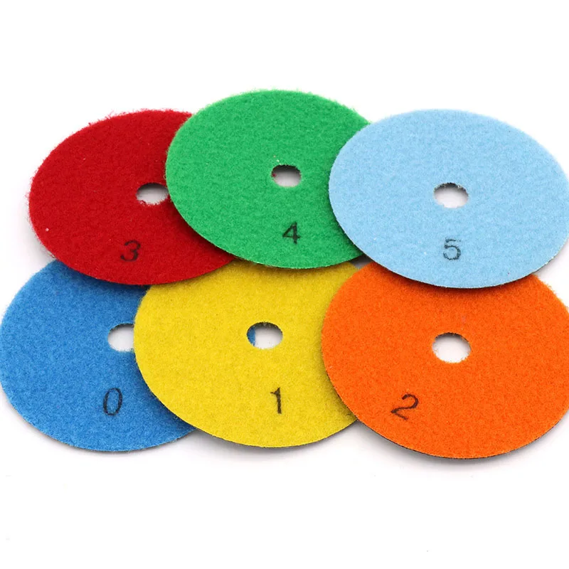 Рисунок 2 - 3 дюйма 4 дюйма Сухие алмазные полировальные диски