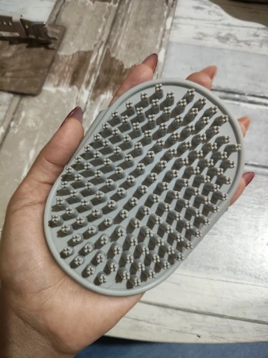 Soft Rubber Dog Brush Pet Bath Silicone Comb