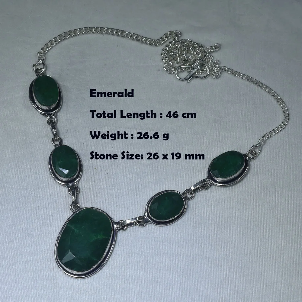 Genuine Moonstone Sodalite Blue Topaz Moss Agate Jasper Citrine Necklace Pendant 5