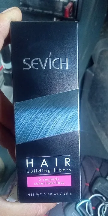 Maquiagem para Cabelo – Disfarce para Calvície HairFiber™ photo review