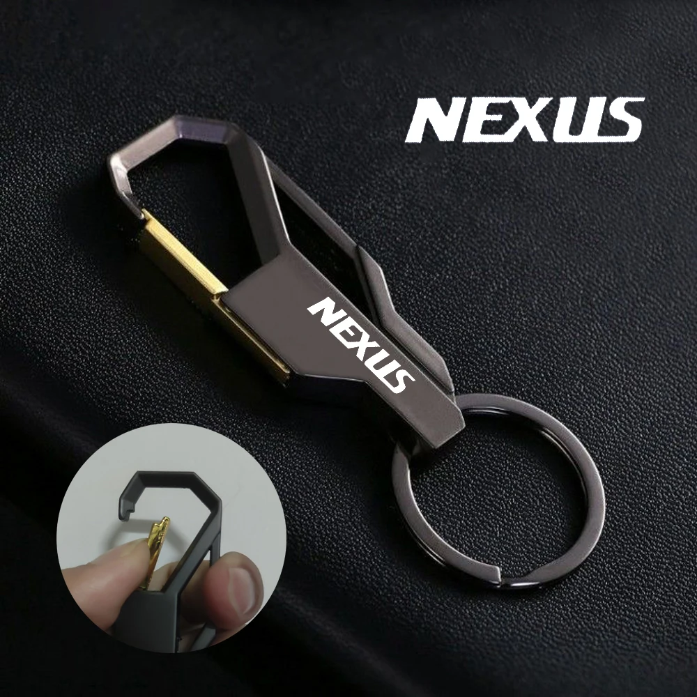 Motorcycle Keychain Accessories For GILERA Nexus 125 250 300 500 E3 GP800 GP850 2006-2021 Keyring Waist Hanging Metal Key Chain