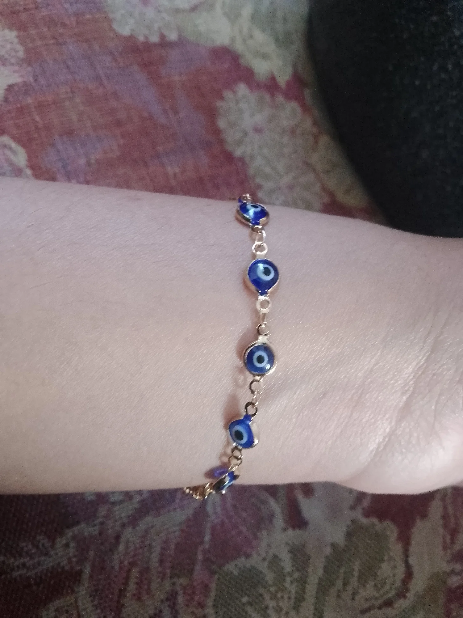 Lucky Turkish Evil Eye Bracelet for Women | Mindful Jewellery photo review