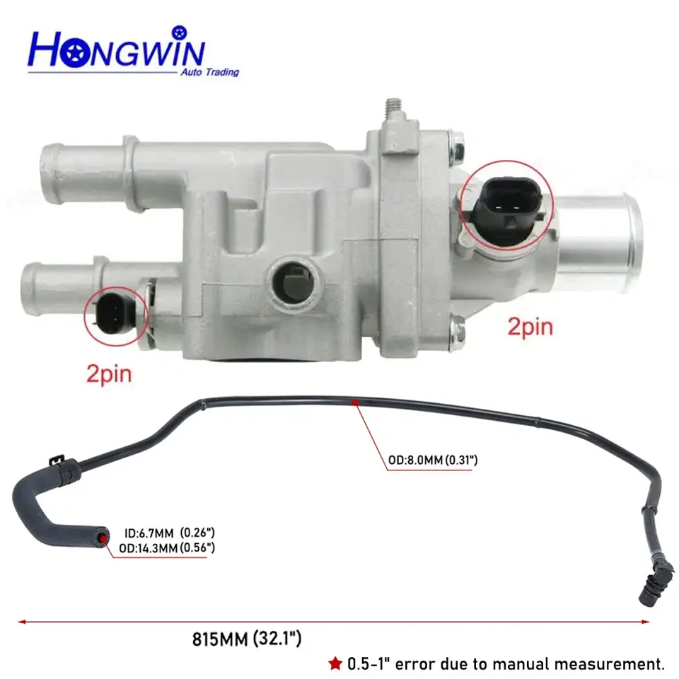 Toma Agua Con Termostato Para Aveo Pontiac G3 Astra 25192228 | Envío gratis