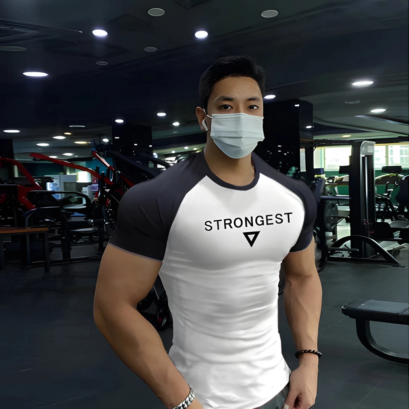 Men's Oversized Muscle Tee & Shorts Set | Breathable Gym Coord - 8 Colors | Sizes M-XXL |MH