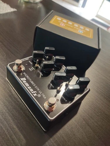 Demonfx High quality Bass Effect Pedal Microtubes D7K Ultra V2