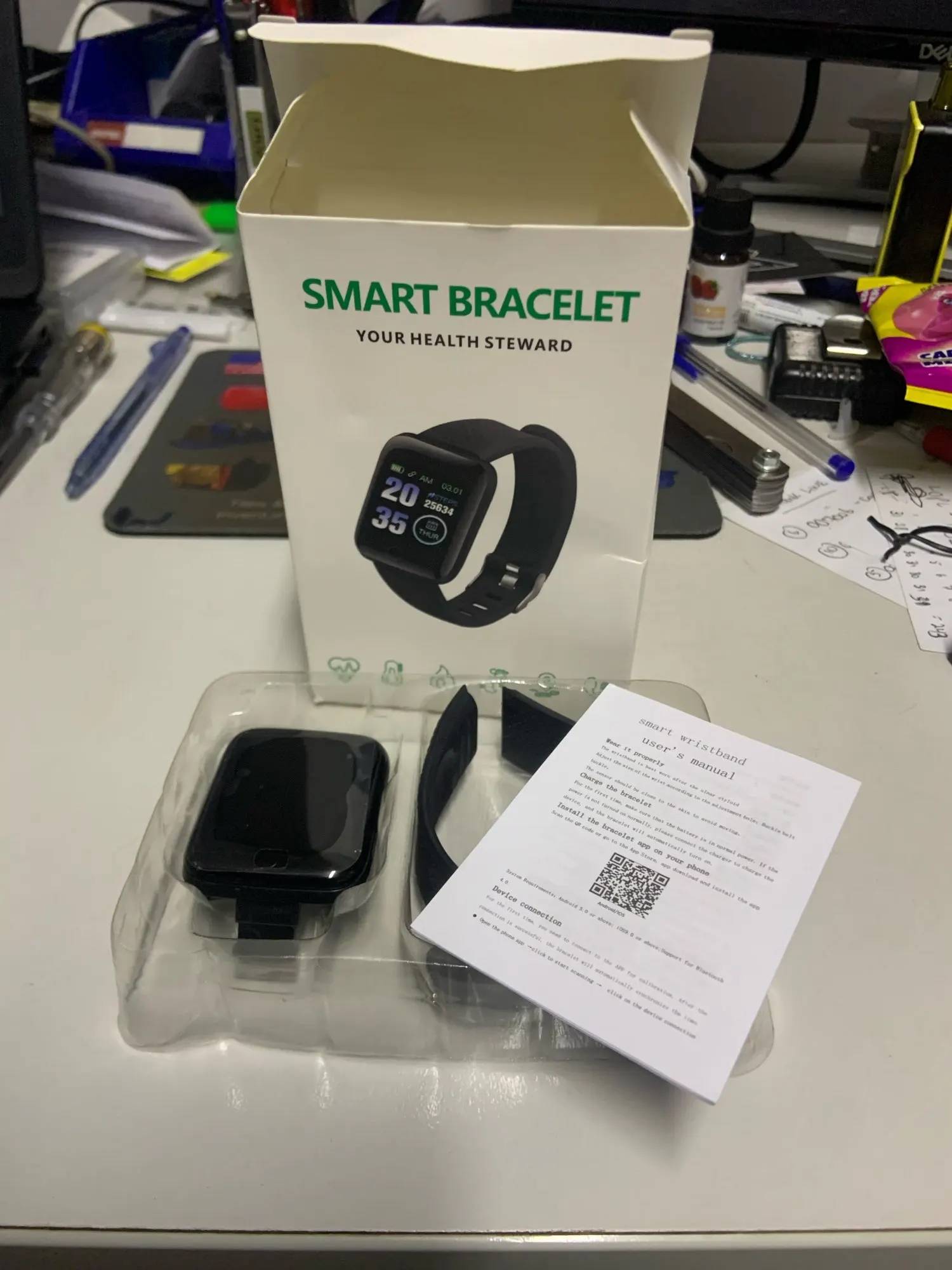 Multifunctional Bluetooth Smartwatch Y68 D20 Fitness & Sleep Tracker photo review