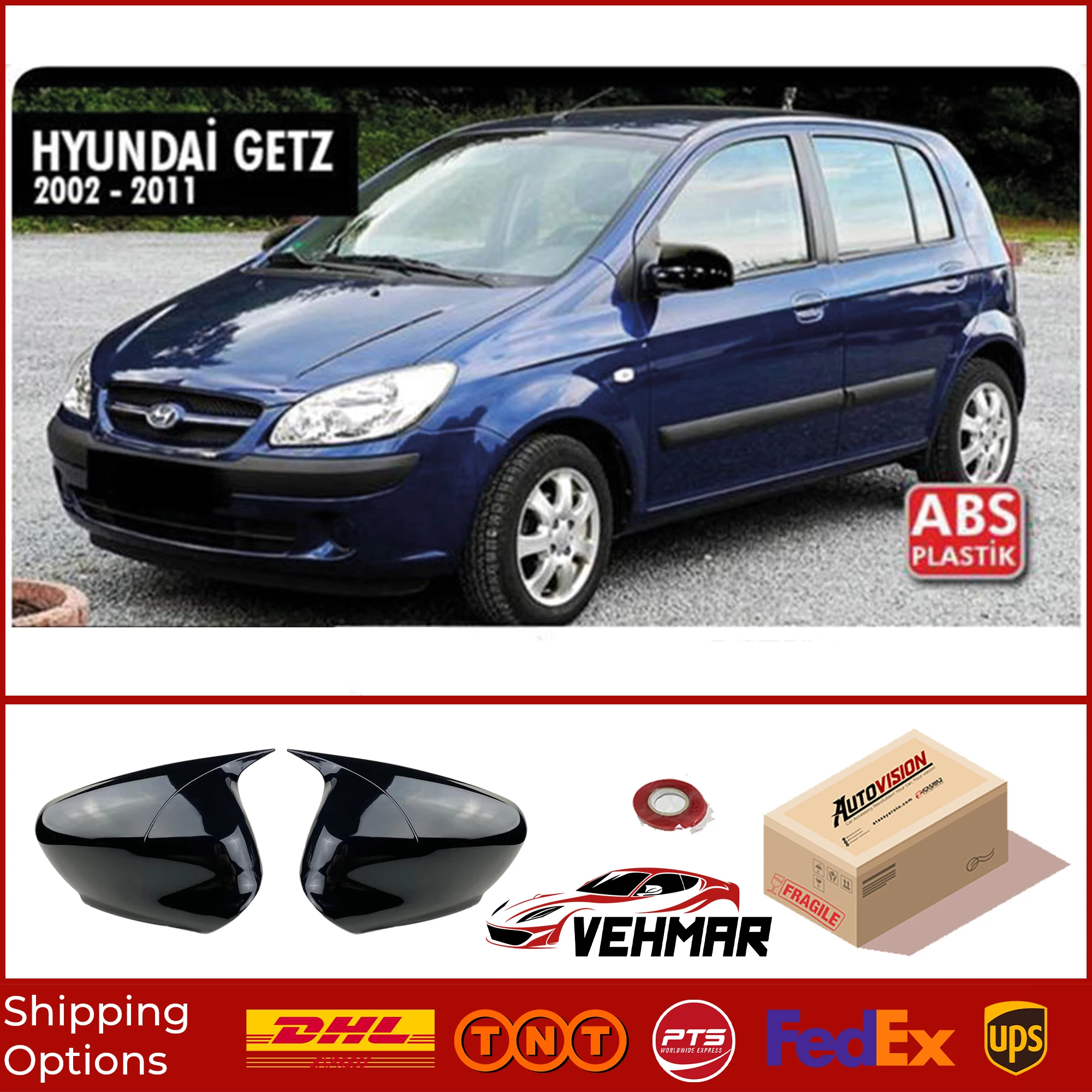 Sonnenblenden Clip Halterung 2er Set Für Hyundai Getz 2002-2011 - OEM Ersatz 852351C300QS