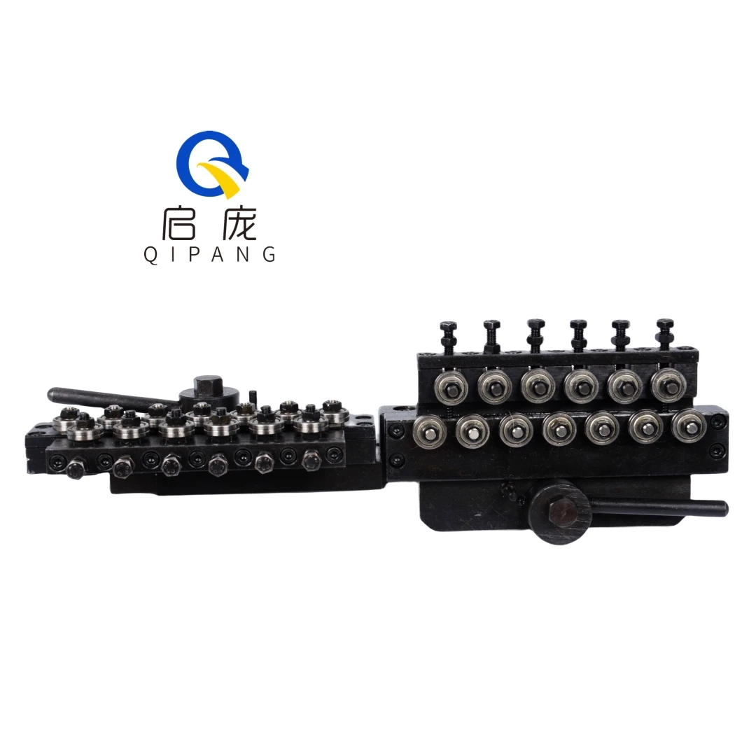 QIPANG φ 16 mm 26 Stainless V-grooves Rollers Handle Operation Black 0.5 - 0.8 mm Wire Special High Quality Wire Straightener high quality black suitcase suitcase combination luggage password accessories fixed lock anti theft and anti loss special tools