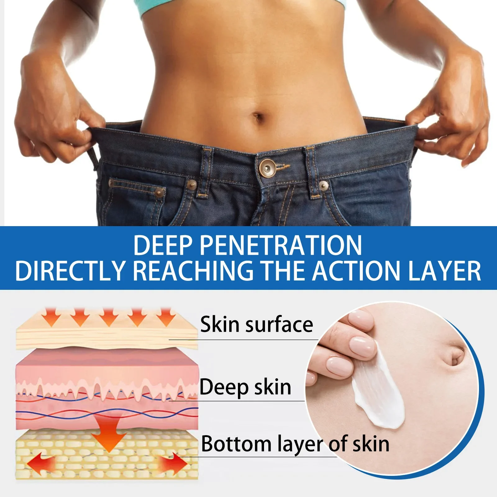 Fat Burning Massage Cream Effective Slimming Body Toning Anti Cough Pain Muscle Relaxation Shaping Firming Skin Nourishing Care