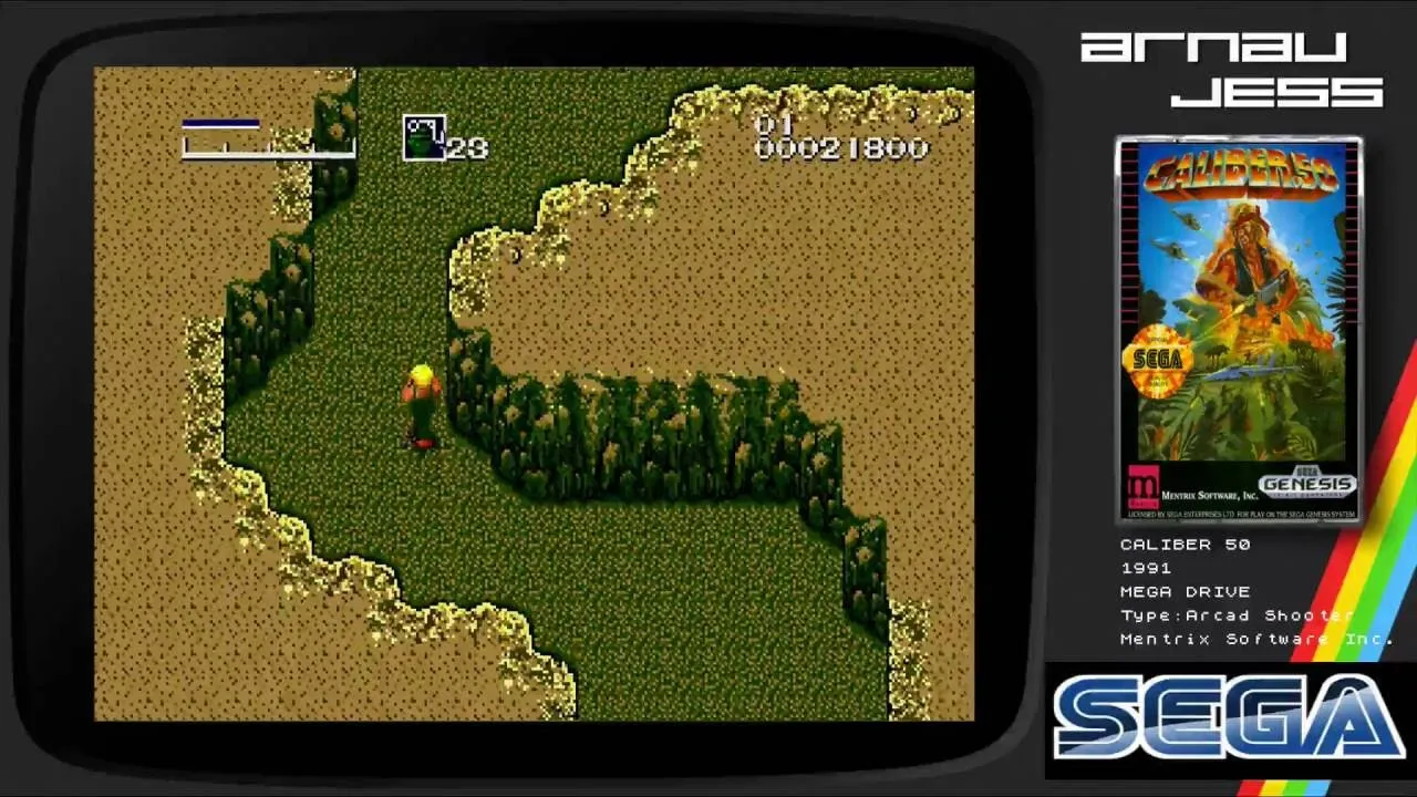 Top Down Sega Genesis Shooting Games Undead Line For Sega Mega