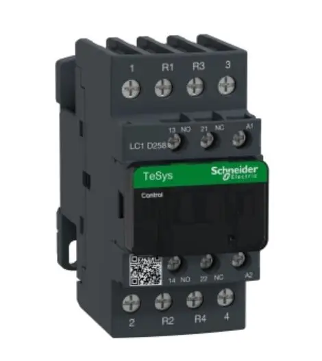 

LC1D258P7 TeSys D контактор-4P(2 NO + 2 NC) -Φ-= 440 V 40 A - 230 V AC катушка