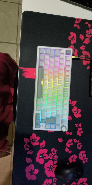 Teclado gamer Rk 75 photo review