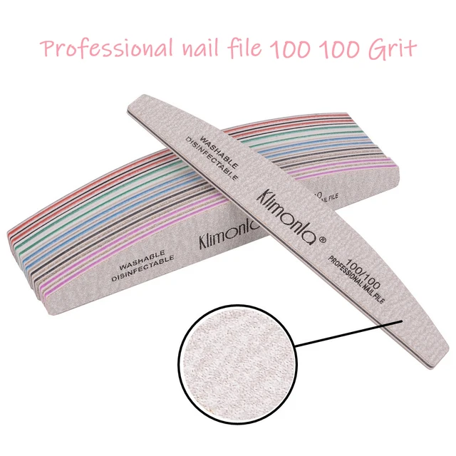 Limes à ongles professionnelles 100 180 EVA, papier de verre épais pour Salon de manucure, ensemble d'outils, 5/10 pièces 5 Limes à ongles professionnelles 100 180 EVA, papier de verre épais pour Salon de manucure, ensemble d'outils, 5/10 pièces 5