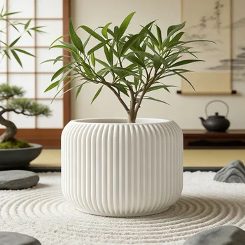 Minimalist 3D Plant Pot 1
