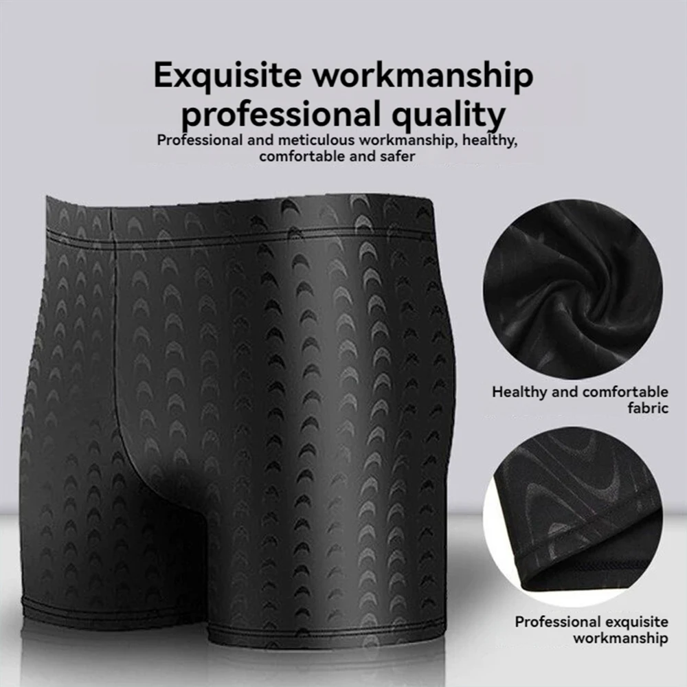 Adult Men Summer Swimming Trunks Waterproof Quick-drying