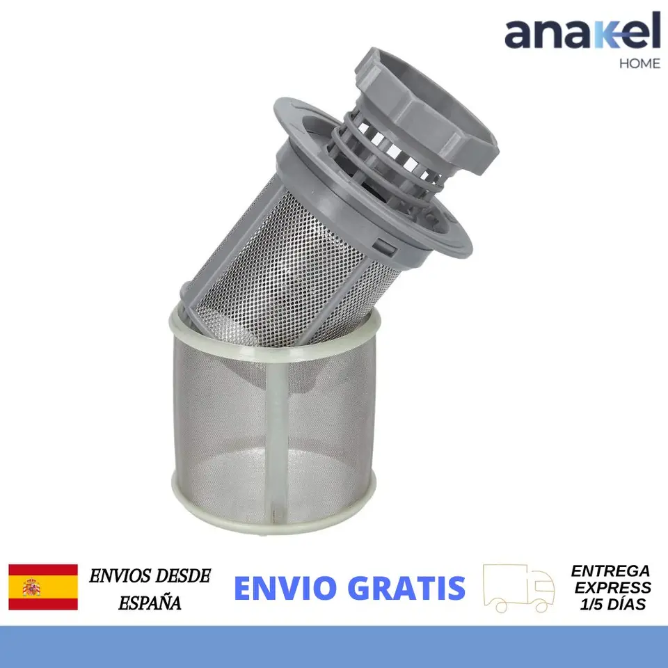 Filtro Lavastoviglie Universale Per Bosch, Siemens, Balay E Neff - Set Filtro Metallico + Rete Fine - Foto 9