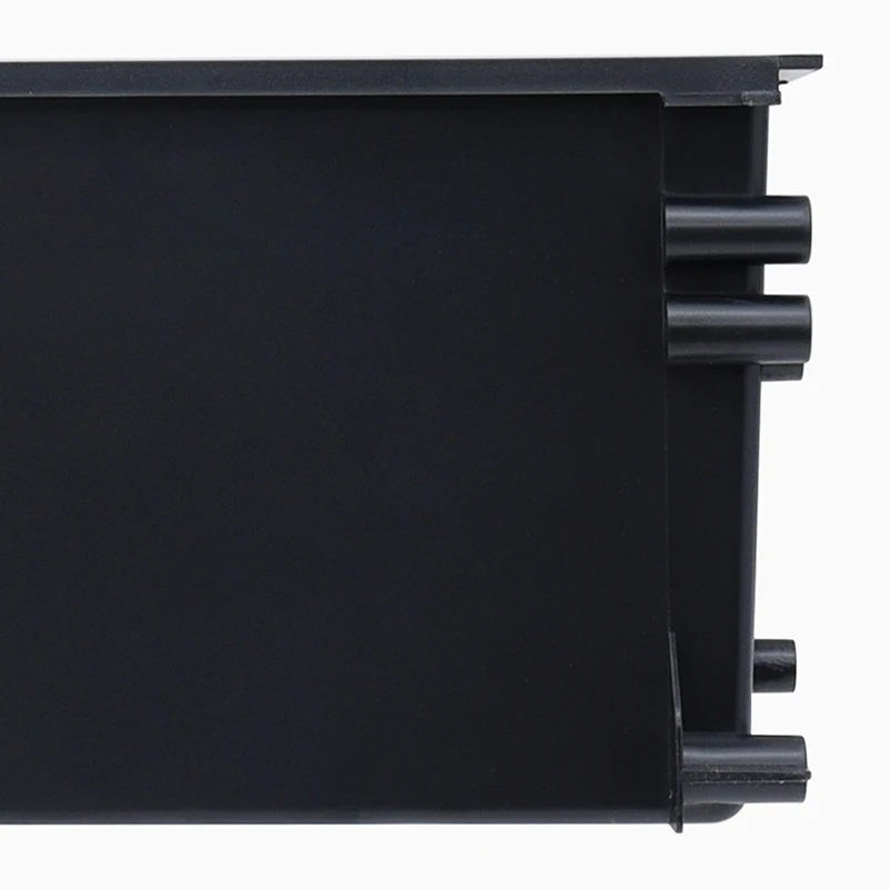 Scatola Portaoggetti Aramox Per Radio Auto 1Din - Organizza Il Cruscotto, Nera, In ABS Resistente - 4