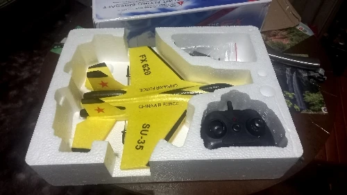 Attachment image review on RC Foam Aircraft SU-35 Plane 2.4G Radio Control