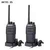 Retevis 2Pcs RT24 PMR 446 Walkie Talkie Rechargeable Professional Talkie Walkie Long Range H777S Two-Way Radio Communicator FRS 1