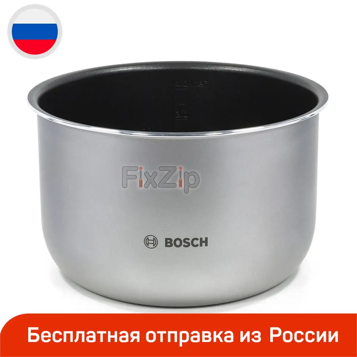 Bowl For Multicooker Bosch Muc11 Muc22 11032124 Muc11w12/01 Muc11w12ru