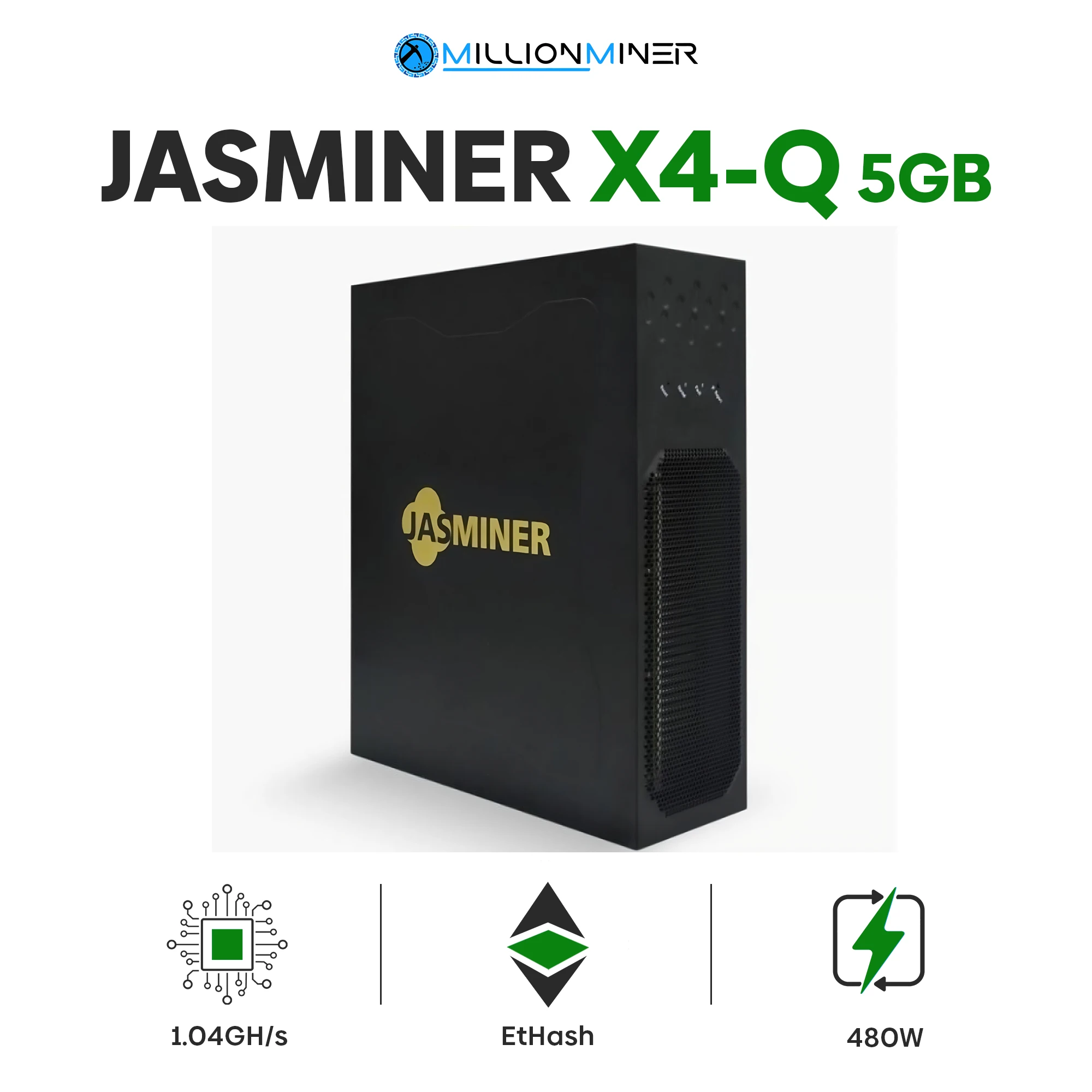 

Лидер продаж on JASMINER X4-Q 5GB-(1.04gh/s) New