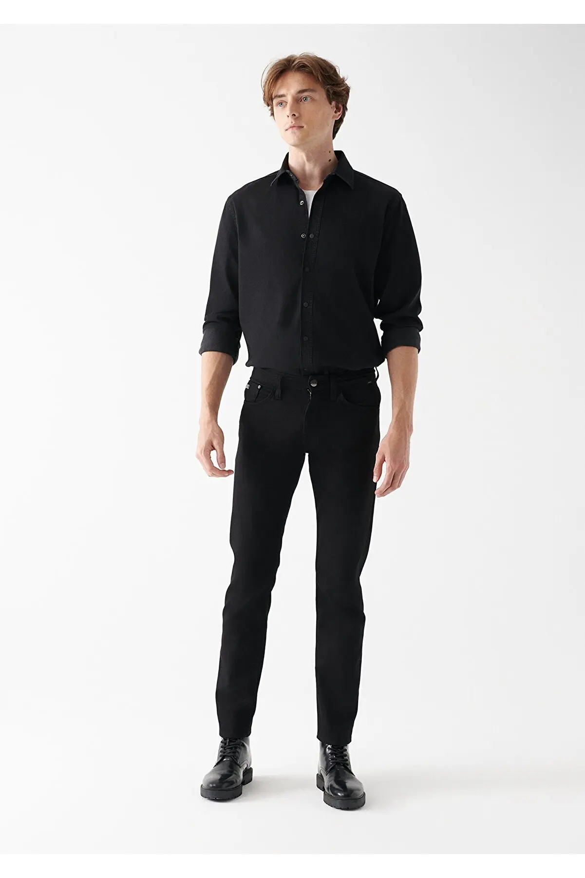 MAVI Marcus Jeans, Normal Waist, Straight Cut, Narrow Leg New Season Quality Denim Men Trausers, Casual Men Jeans