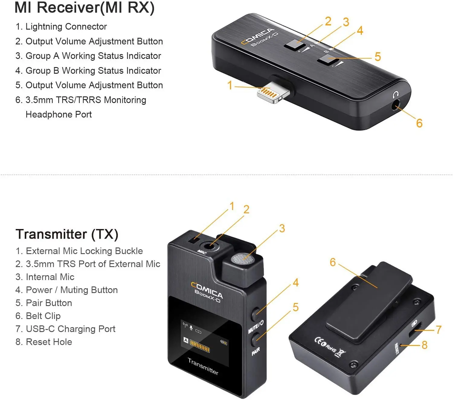 COMICA Boomx-D IPhone対応 ComicaがBoomX-Dを発売 － 2.4 GHzのスマートフォン用ワイヤレス