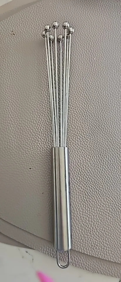 Stainless Steel Ball Whisk Set Manual Mixer Kitchen Whisk Wire Egg Whisk photo review