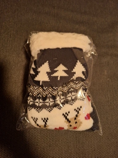 Flauschige Wintersocken mit niedlichen Tiermotiven photo review