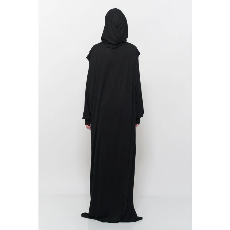 Hijab Prayer Dress Altobeh Practical One Piece Cotton Bat Sleeves Removable With Headscarf Organic