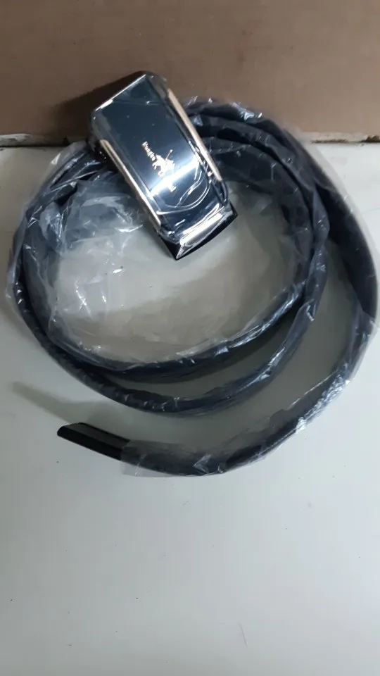 OYIFAN hommes ceinture en cuir véritable ceinture pour hommes ceintures automatiques ceinture réglable ceintures d'affaires photo review