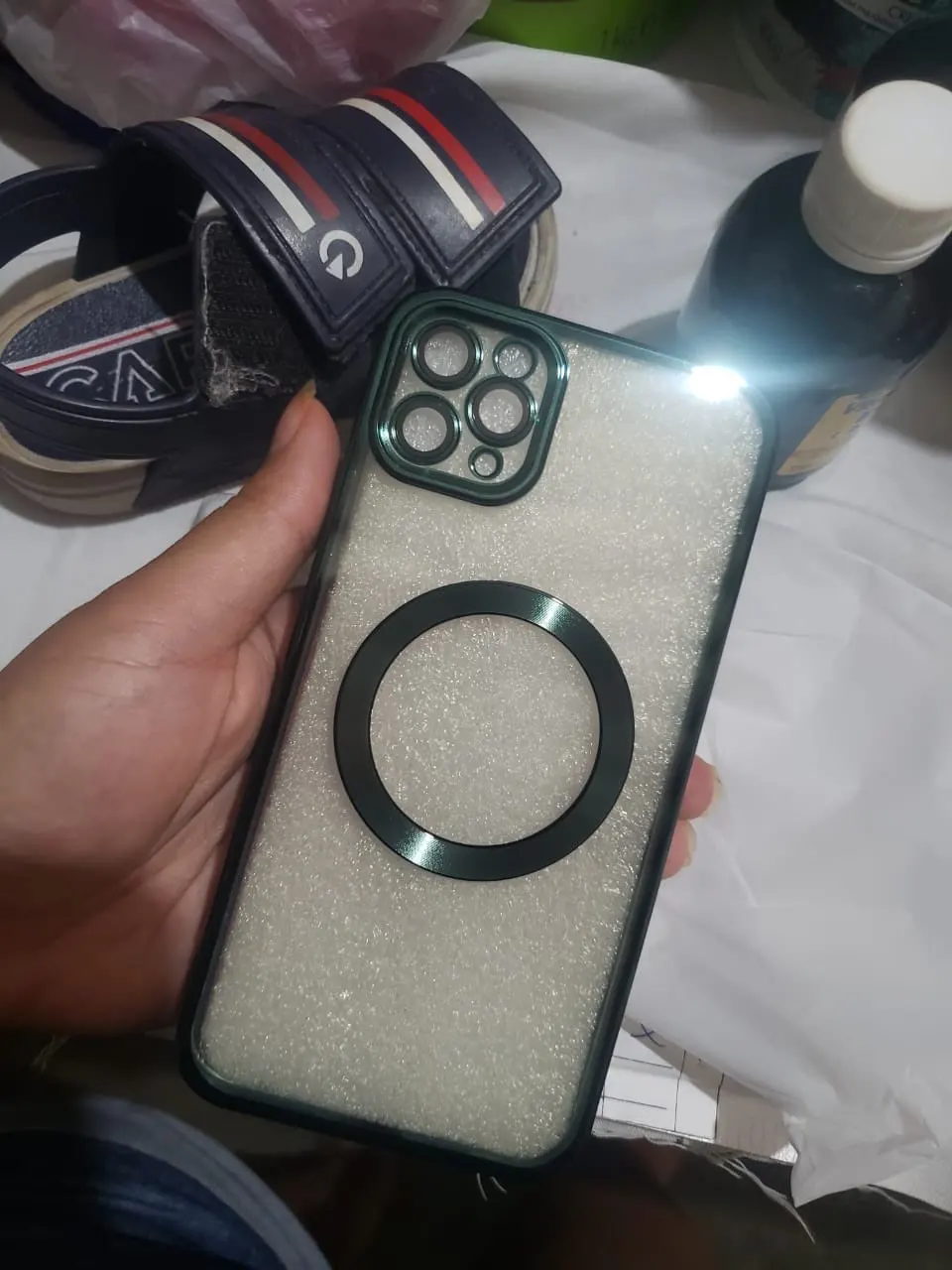 Luxury Transparent All-Around Protector Cover Case for iPhones photo review