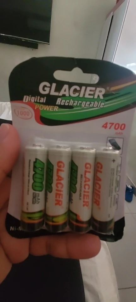 4 Pilha AA Recarregavel 4700mAh - Neverdie Store photo review